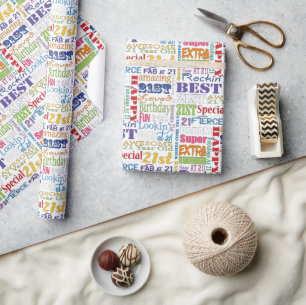 Einzigartige und Special-21. Geschenkpapier
