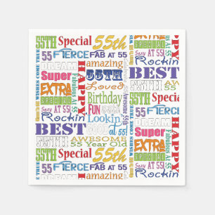 Einzigartige und Special-55. Serviette