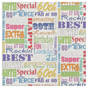 Einzigartige und Special-60. Stoff