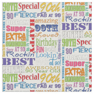 Einzigartige und Special-90. Stoff