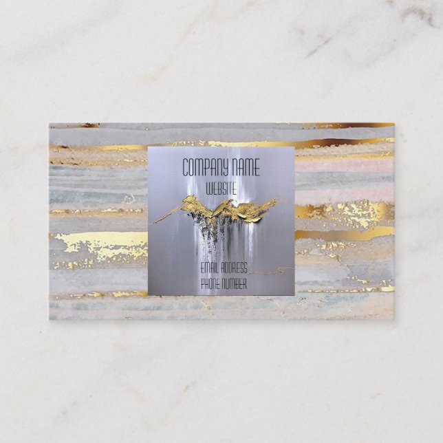 Einzigartige und unvergessliche Visitenkarte (Vorderseite)