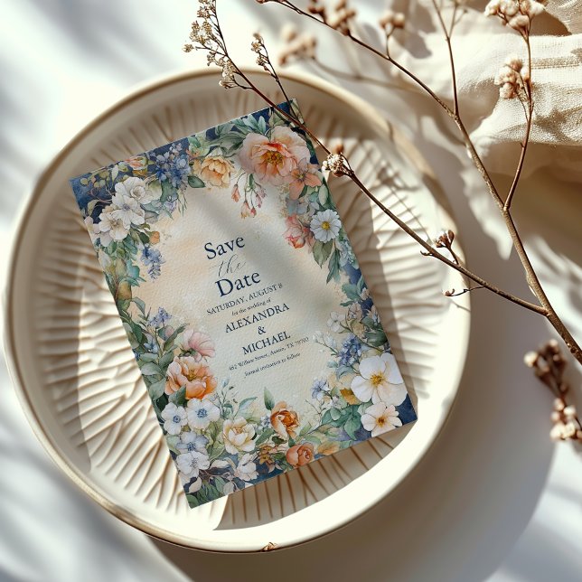 Einzigartige Viktorianische Königliche Hochzeit Save The Date (Von Creator hochgeladen)