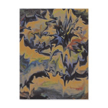 Einzigartige Vintage Retrostil Postkarte eines Voc