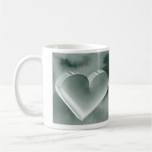 Einzigartige Watercolor Silber 3D-Tasse