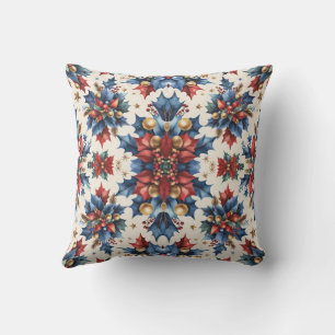 Einzigartige Weihnachten im Freien im Juli Kissen