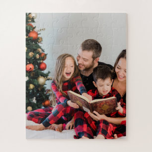 Einzigartige Weihnachten personalisieren Foto Puzzle