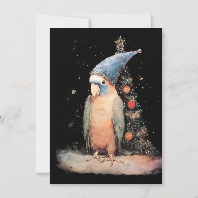 Einzigartige Weihnachtskarten Feiertagskarte (Vorderseite)