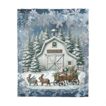 Einzigartige Weihnachtsszenerie Papier Teller