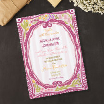 Einzigartige Whimsical Florale Verrückte Wiese Han