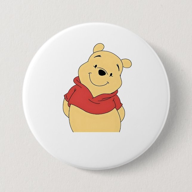 Einzigartige Winnie der Pooh-Design-Taste Button (Vorderseite)