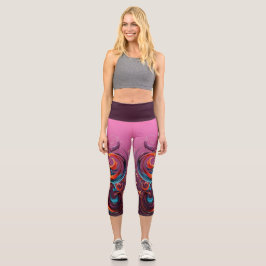 Einzigartige Yoga Pants Capri Leggings