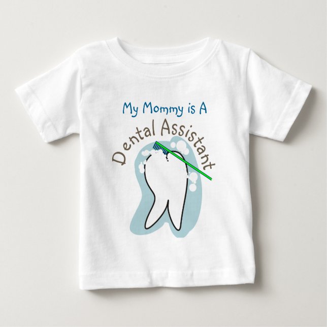 Einzigartige Zahnarzthelfer-Geschenke Baby T-shirt (Vorderseite)