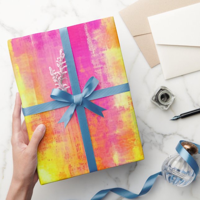 Einzigartige zeitgenössische Feier Klassik Teen Bi Geschenkpapier (Schenken)