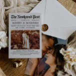 Einzigartige Zeitung Frohe und Verheiratete Weihna<br><div class="desc">Extra! Extra! Teilen Sie mit dieser einzigartigen Zeitung Merry & Verheiratete Weihnachtskarte Ihren Urlaub. Jeder Liebe wird diese festliche Urlaubskarte in der E-Mail erhalten! Ein schönes Foto auf der Vorderseite und hinten - mit einer persönlichen Nachricht an der Vorderseite! Wählen Sie "Klicken, um weiter anzupassen", um das Design mehr zu...</div>