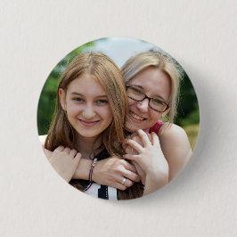 Einzigartiger 2¼ Rundknopf mit Ihrem Bild Button