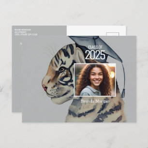 Einzigartiger Abschluss Einladung mit Foto Postkarte