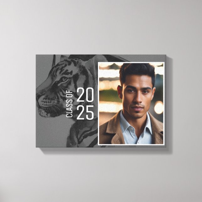 Einzigartiger Abschluss Foto Stretched Leinwand (Vorderseite)