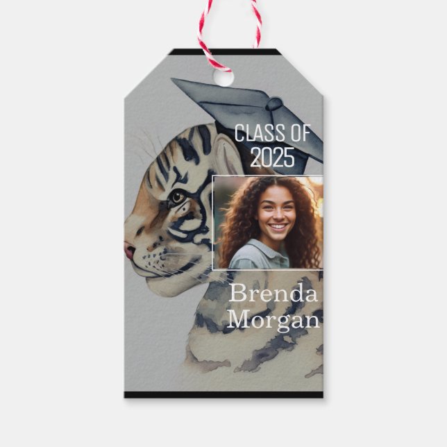 Einzigartiger Abschluss Geschenkanhänger (Vorderseite)