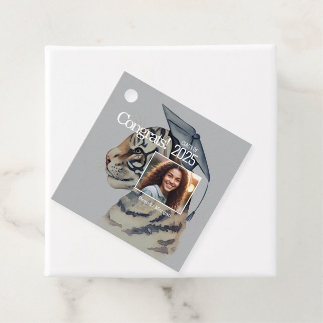 Einzigartiger Abschluss Geschenkanhänger (Beispiel)