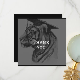 Einzigartiger Abschluss Personalisiert Danke Karte