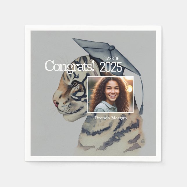 Einzigartiger Abschluss Serviette (Vorderseite)