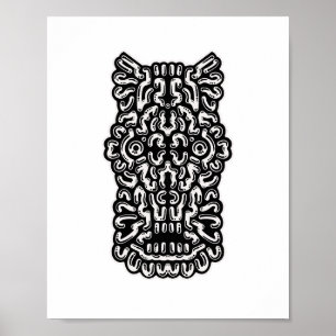Einzigartiger Abstrakter Druck Poster