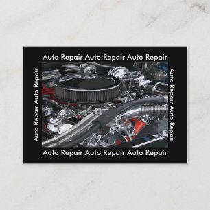 Einzigartiger Autoreparaturmechaniker Visitenkarte