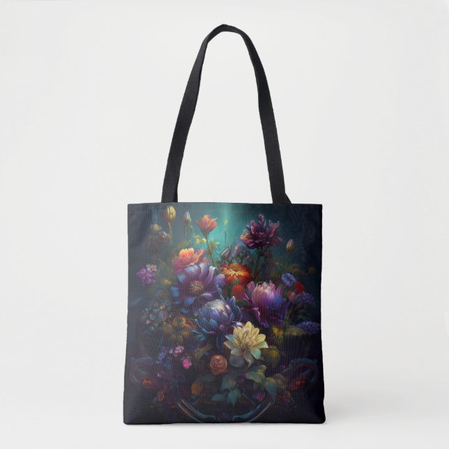 Einzigartiger Bag für die gotische Blume (Vorderseite)