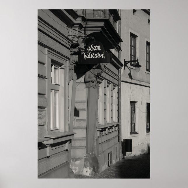 Einzigartiger Barbershop Poster (Vorne)