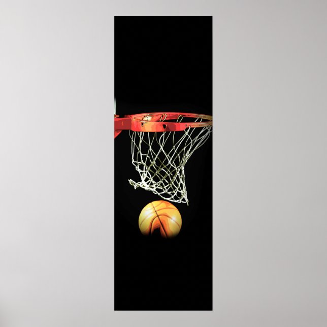 Einzigartiger Basketball-Türplakatdruck Poster (Vorne)