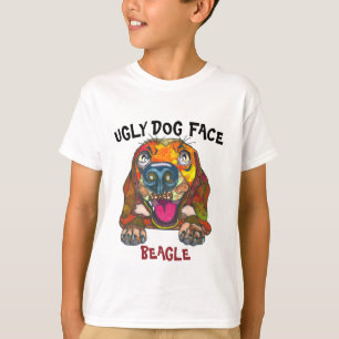 Einzigartiger Beagle hässlicher Hund gegenüber T - T-Shirt