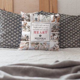 Einzigartiger, benutzerdefinierter 12-Foto Pet Los Kissen