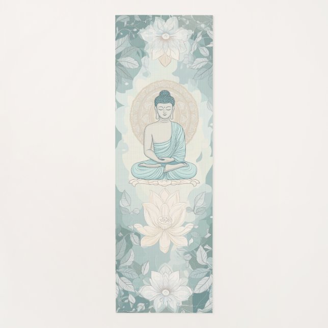 Einzigartiger Buddha Yoga Mat für spirituelle Well Yogamatte (Vorderseite)