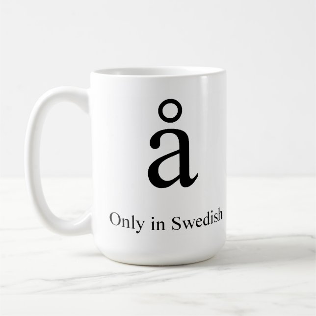 Einzigartiger Charakter Tasse (Links)