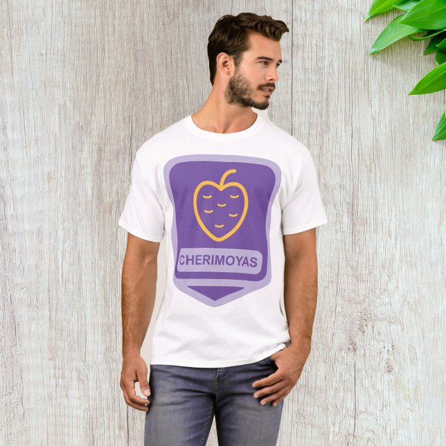 Einzigartiger Cherimoya Fruit Graphic benutzerdefi T-Shirt (Von Creator hochgeladen)