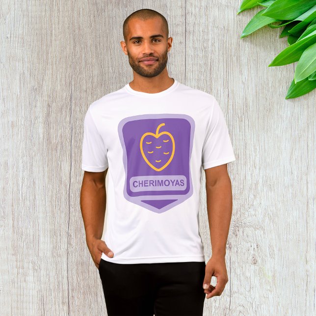 Einzigartiger Cherimoya Fruit Graphic benutzerdefi T-Shirt (Von Creator hochgeladen)