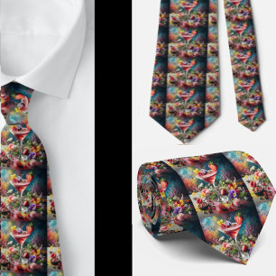Einzigartiger Cocktail Anspruchsvoller Necktie Krawatte