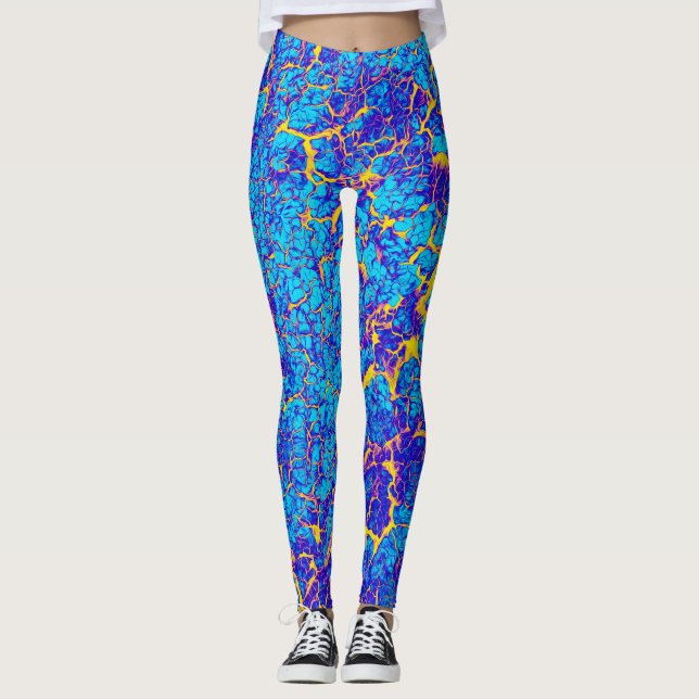 Einzigartiger Cooler Chic Leggings (Vorderseite)