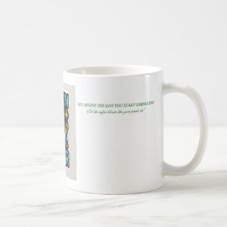 Einzigartiger Garden & Quote Coffee Cup. Kaffeetasse