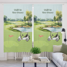 Einzigartiger Golf ist der Golfplatz Cart