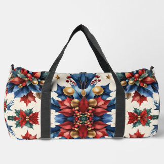 Einzigartiger Großer Weihnachtsduffel-Beutel Duffle Bag