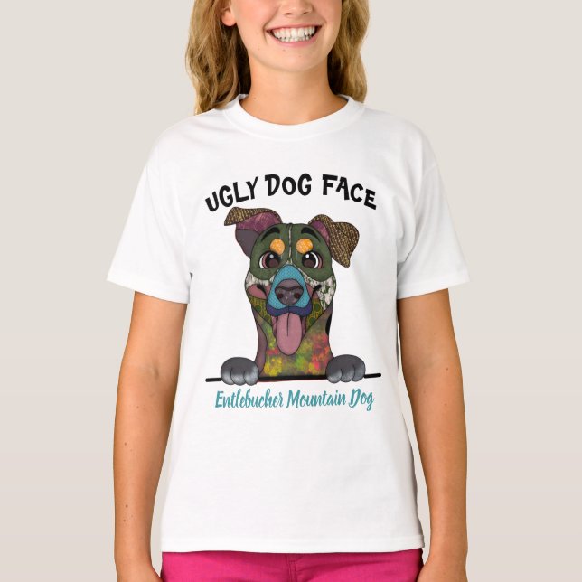 Einzigartiger Hundenhund T-Shirt (Vorderseite)