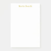 Einzigartiger klassischer einfacher Goldfarbname