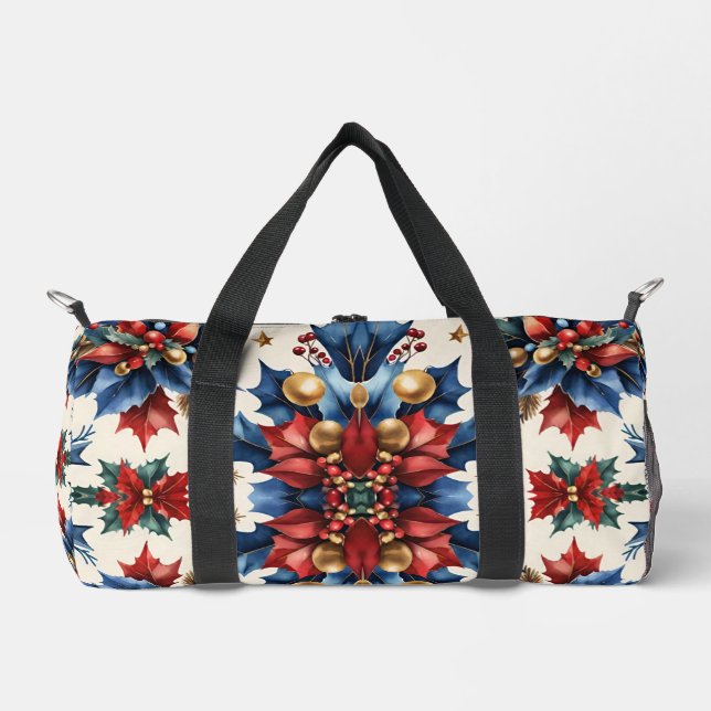 Einzigartiger kleiner Weihnachtsduffel-Beutel Duffle Bag (Vorderseite)