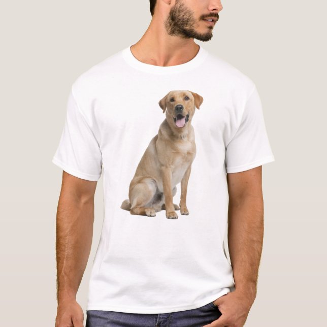 Einzigartiger Labrador-Entwurf T-Shirt (Vorderseite)