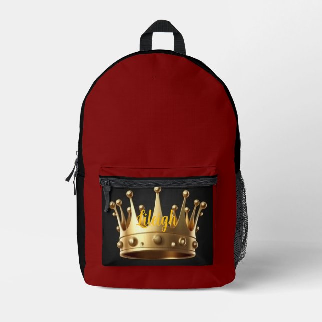Einzigartiger Lileigh-Backpack Bedruckter Rucksack (Vorderseite)
