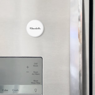 Einzigartiger Magnet mit personalisiertem Namen