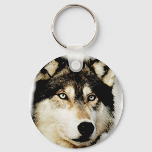 Einzigartiger Motivierend Wolf Schlüsselanhänger