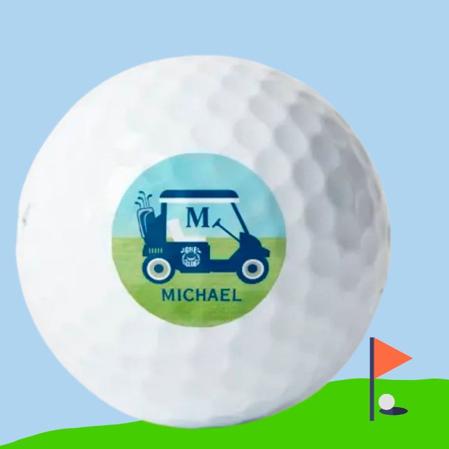 Einzigartiger Name des benutzerdefinierten Golfkar Golfball (Von Creator hochgeladen)