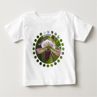 Einzigartiger Orchideen-Baby-T - Shirt